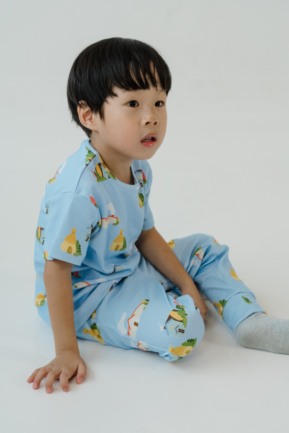 Three Little Pigs Pyjamas Top & Pants Set
