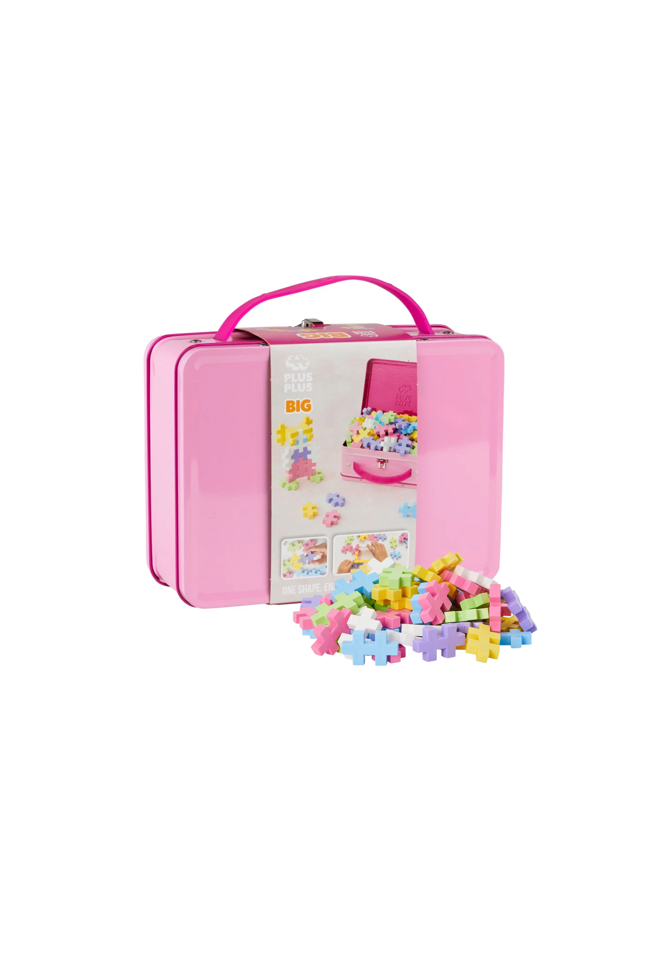 PLUS-PLUS Big Metal Suitcase Pastel
