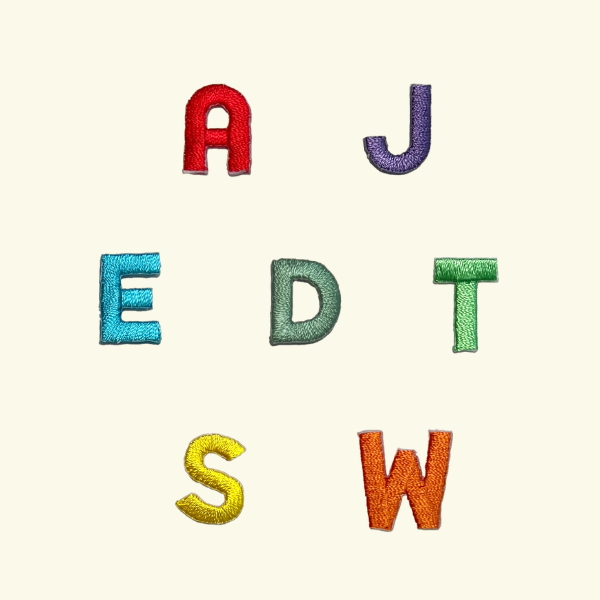 Mini Patch - Letter (Mixed)