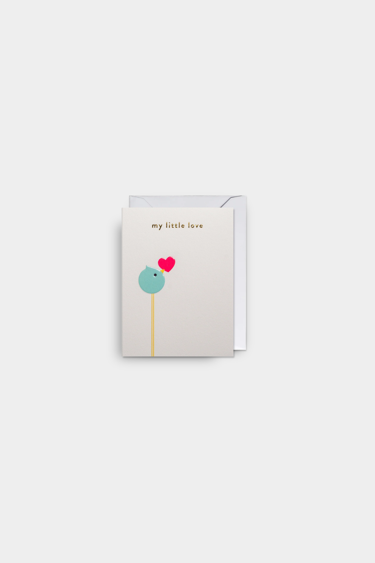 My Little Love Bird Mini Card