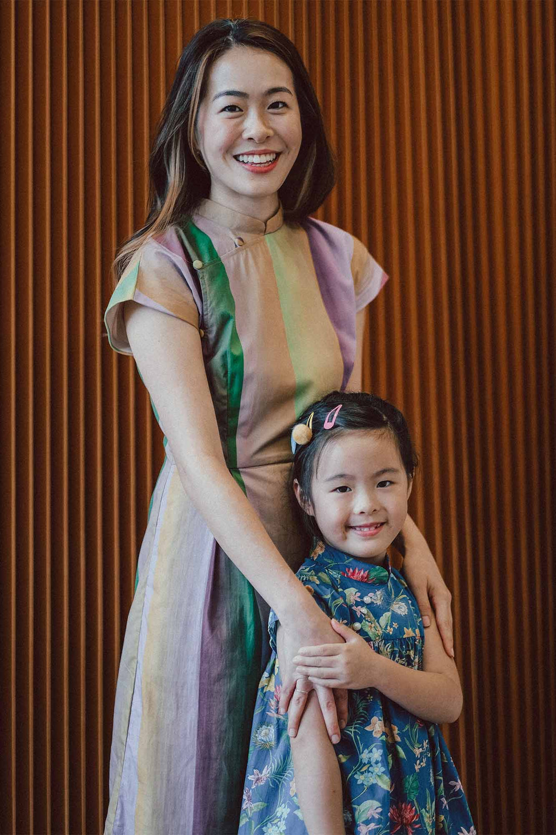 Moonlit Garden Daphne Cheongsam