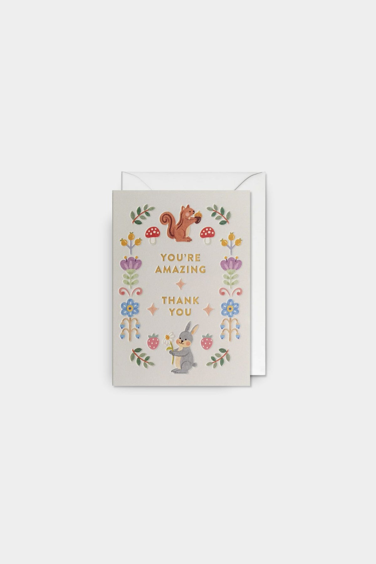 You Are Amazing Thank You Greeting Card