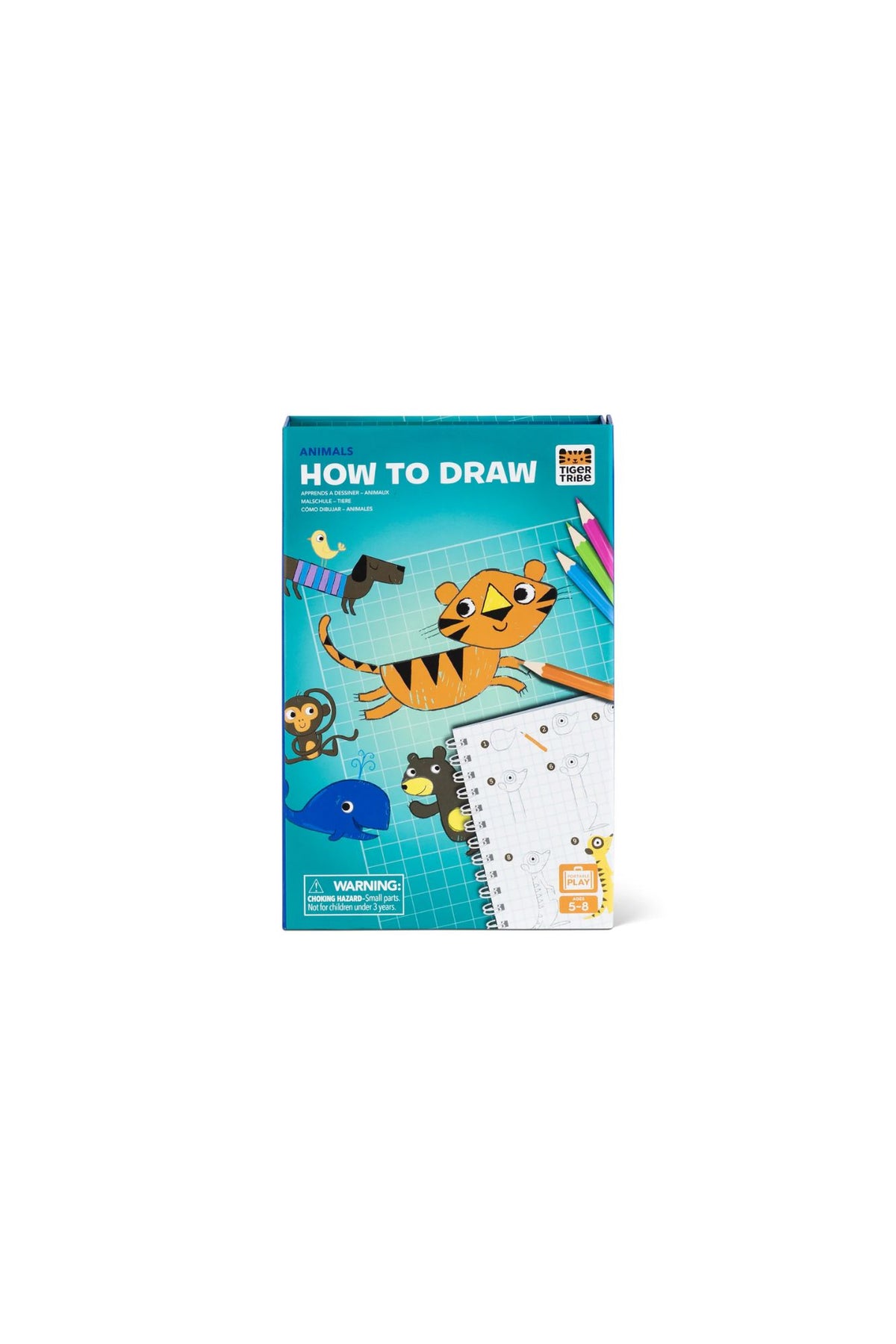 TIGER TRIBE HOW TO DRAW - ANIMALS