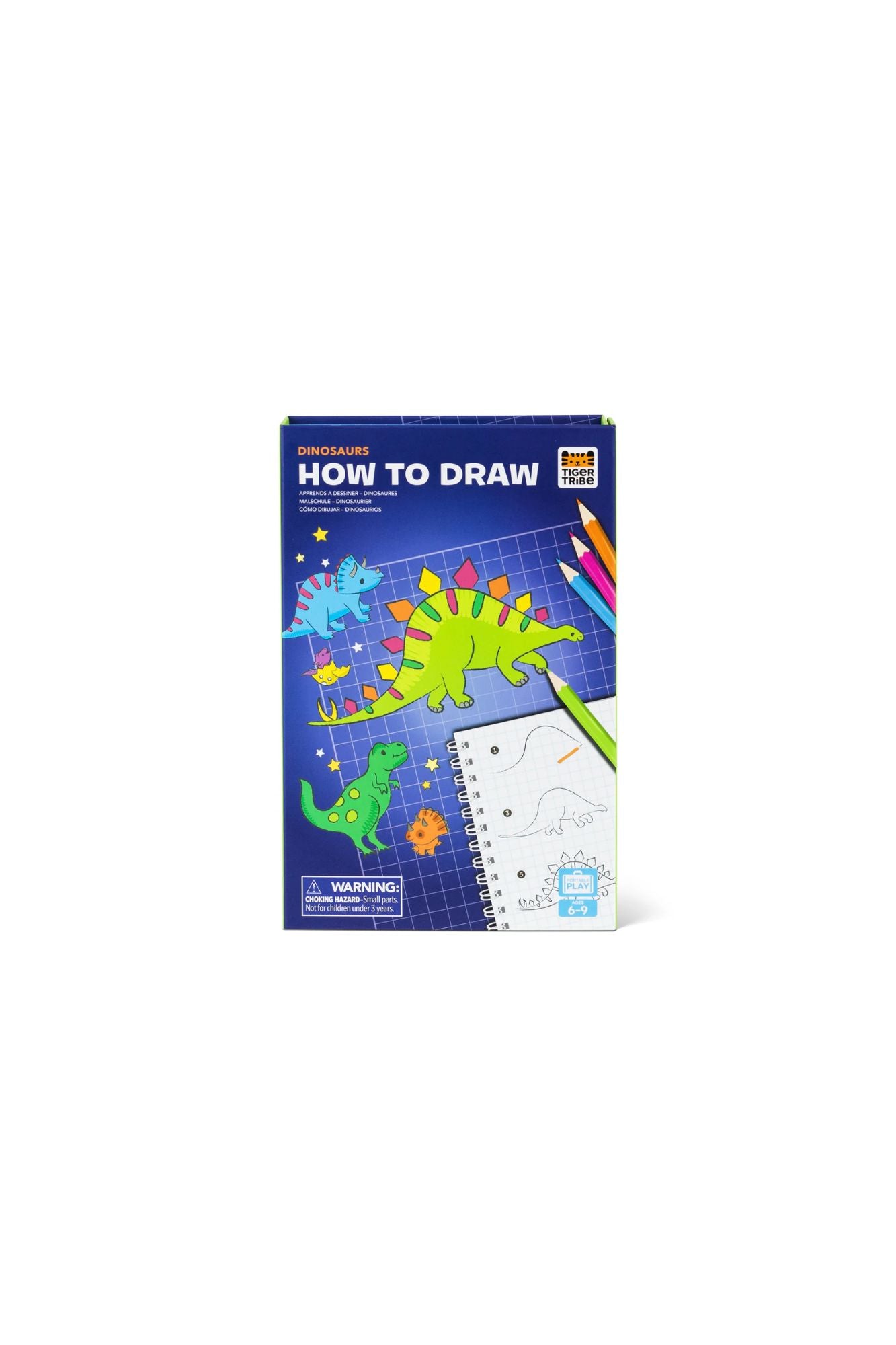 TIGER TRIBE HOW TO DRAW - DINOSAURS