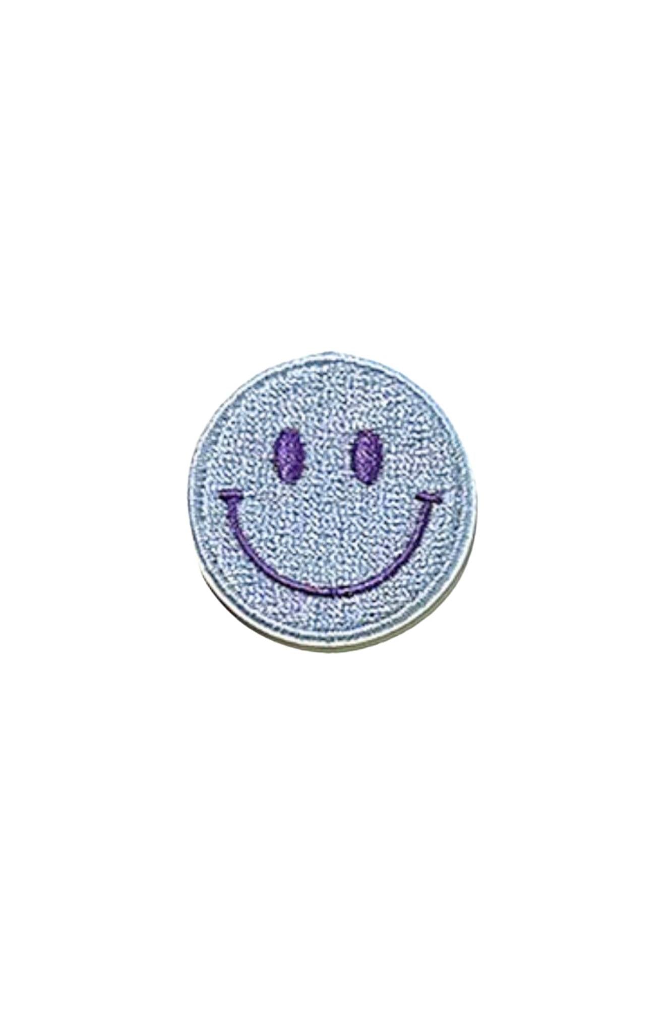 NOT FOR SALE ⚠️ Small Patch - Blue Smiley
