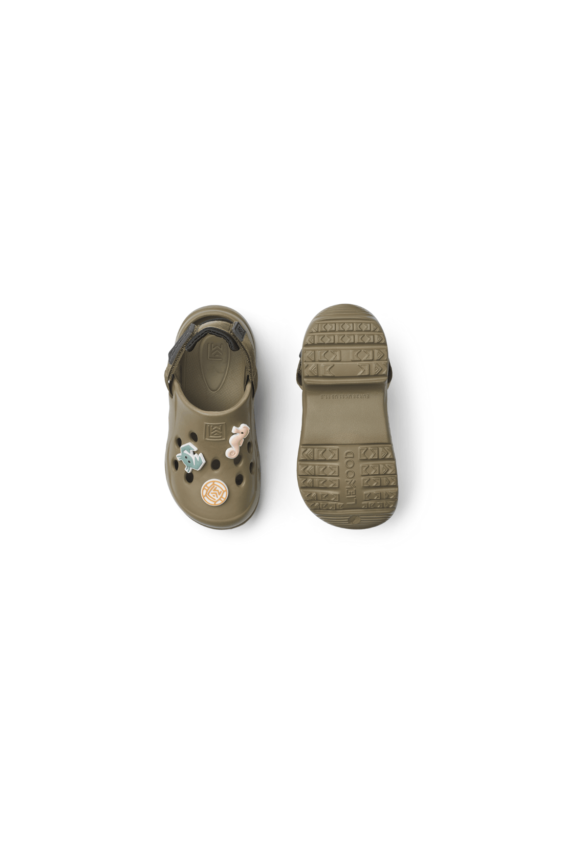 Liewood Khaki/ Black Milas Sandals