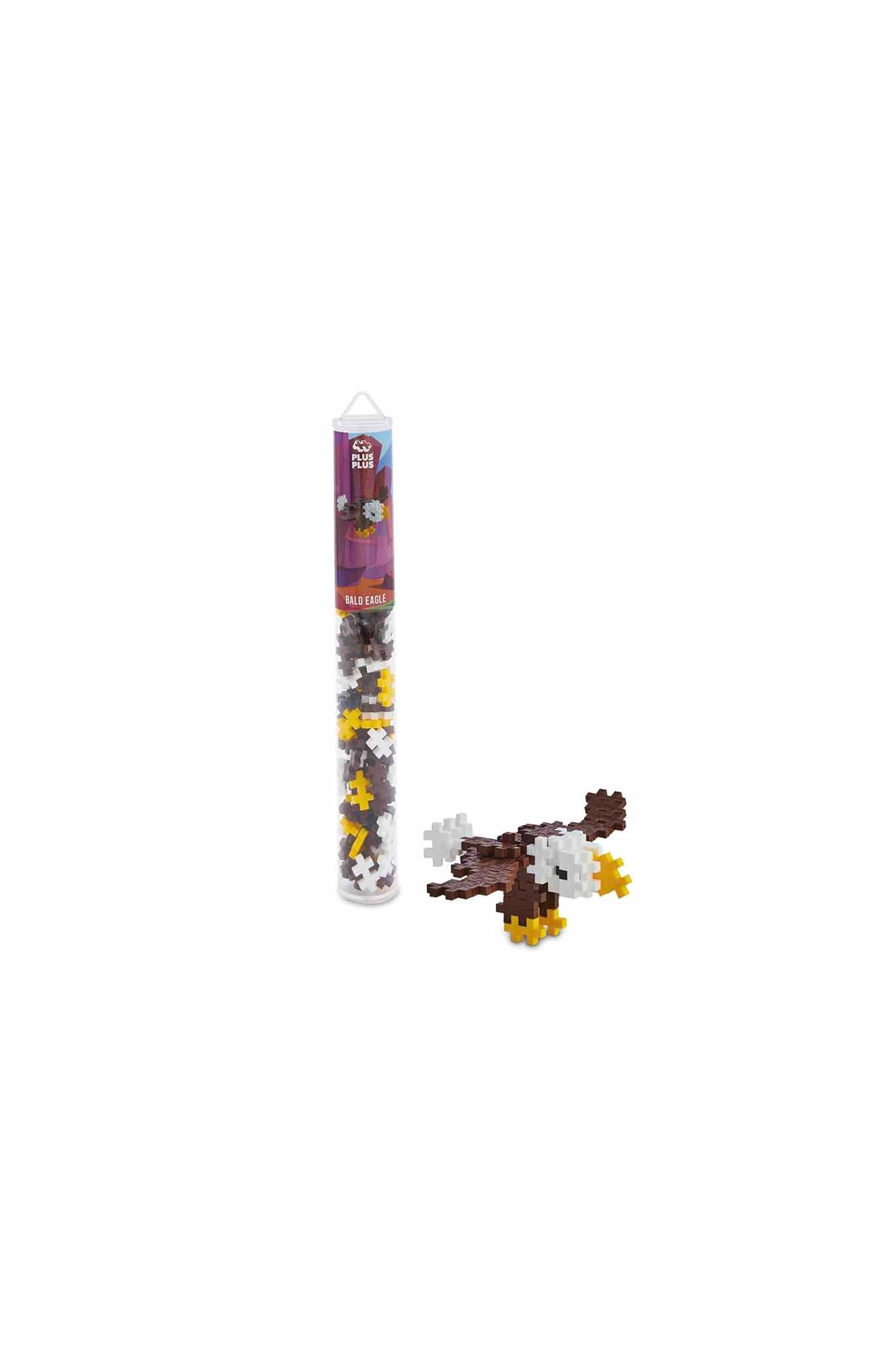 PLUS-PLUS Bald Eagle - 100 pieces Tube