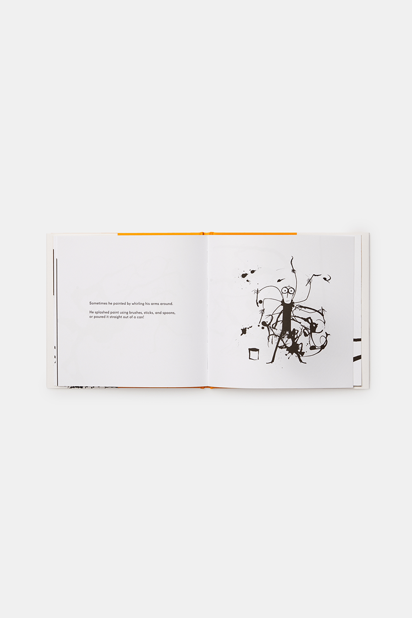 Jackson Pollock Splashed Paint And Wasn&