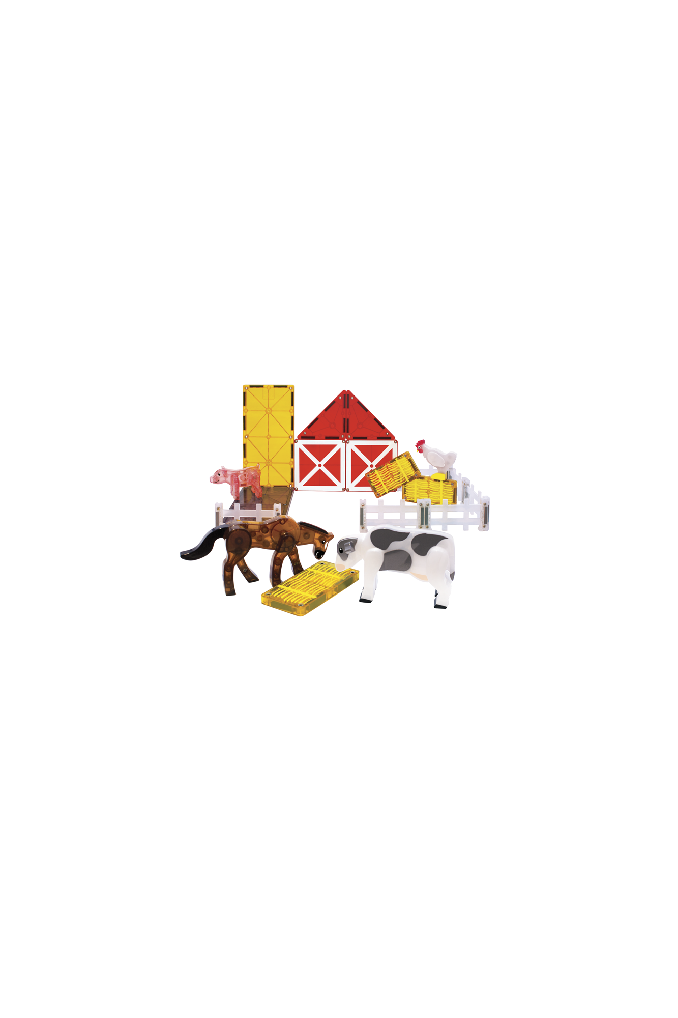MAGNA-TILES Farm Animals 25 pieces Set