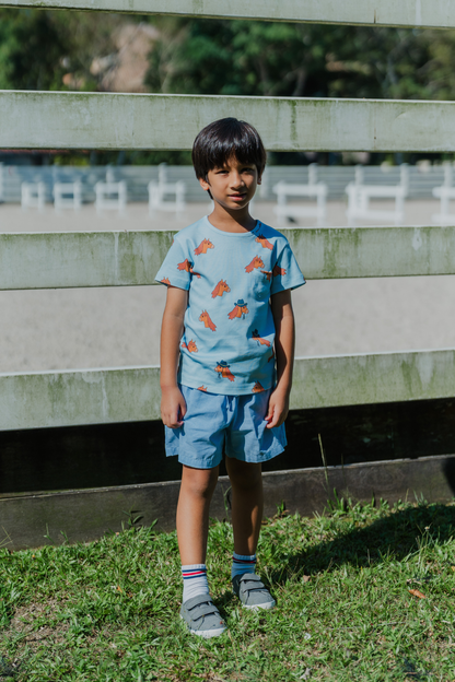 Horse Blue Tshirt