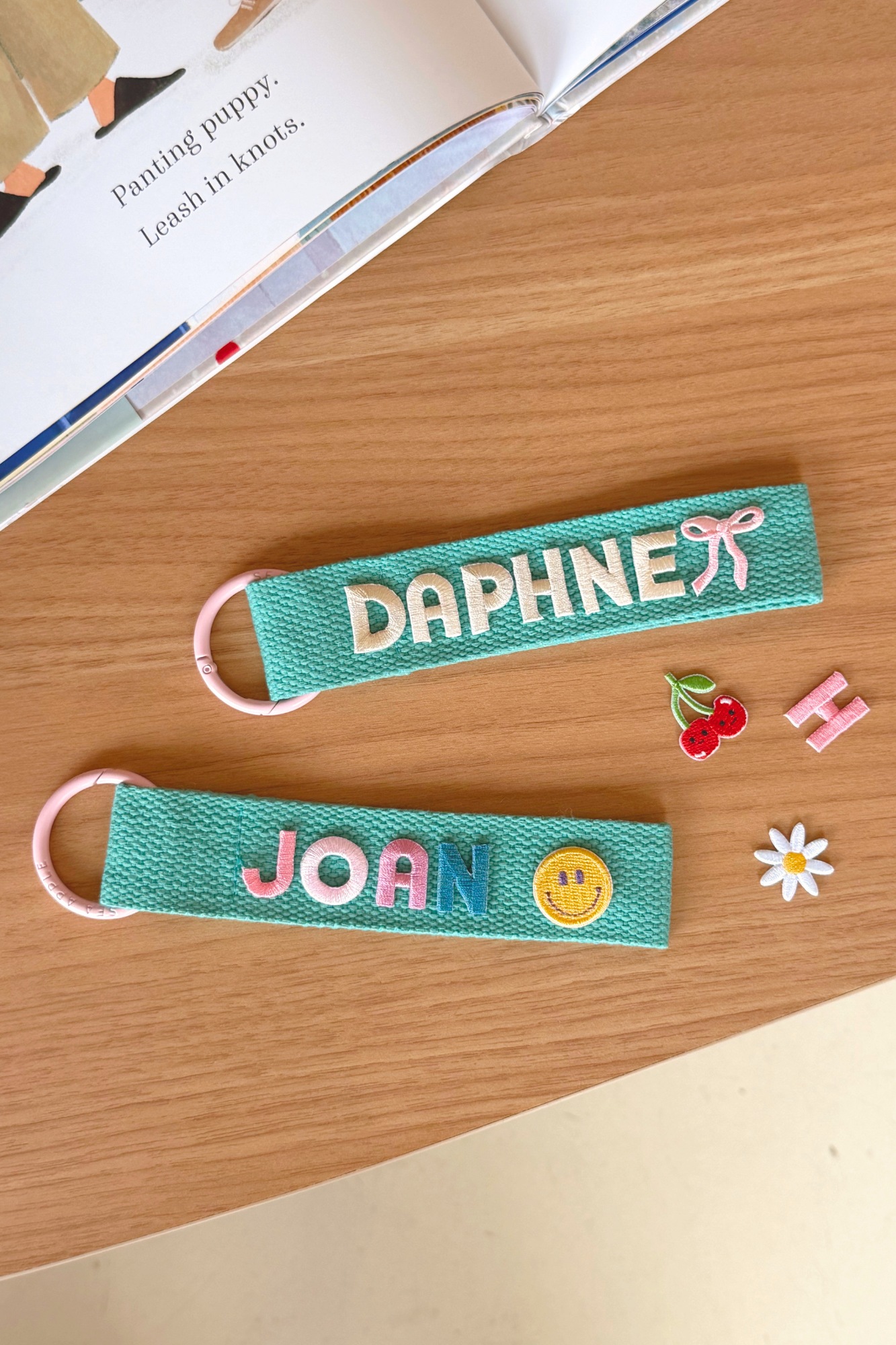 Personalisable Turquoise Name Tag