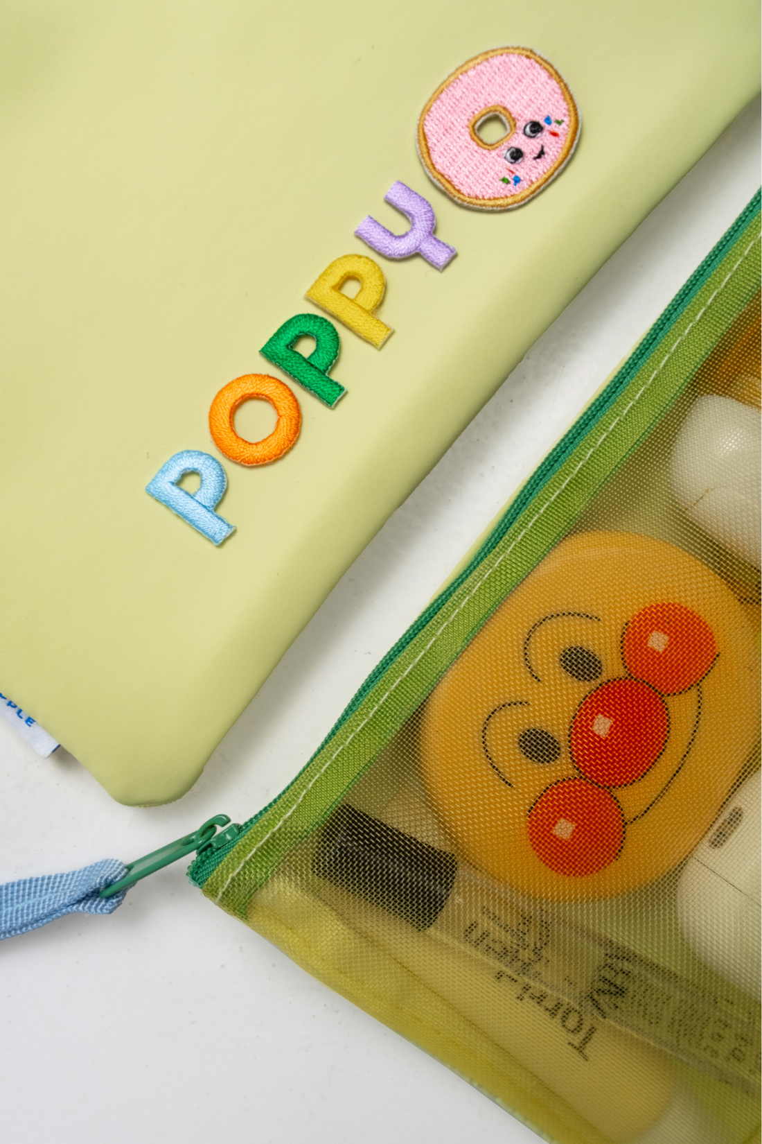 Personalisable Lemon Mesh Pouch