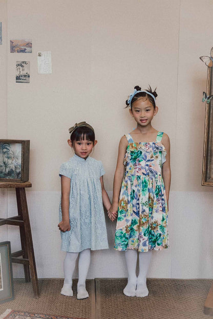 Lilac Jade Lace Emma Cheongsam