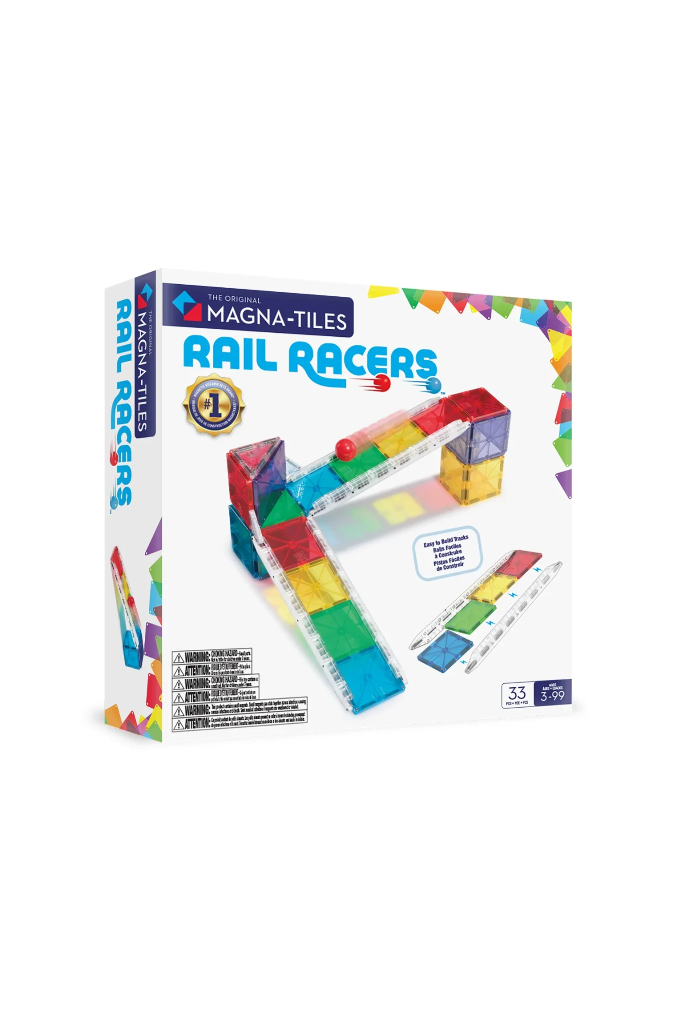 MAGNA-TILES Rail Racers