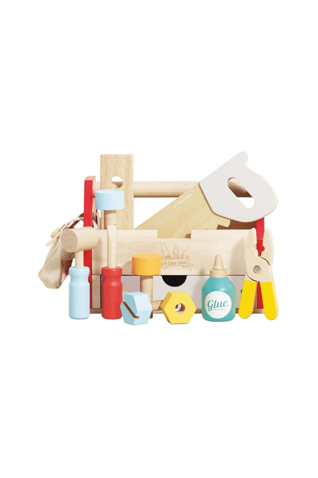 Le Toy Van Wooden Tool Box &amp; Tools
