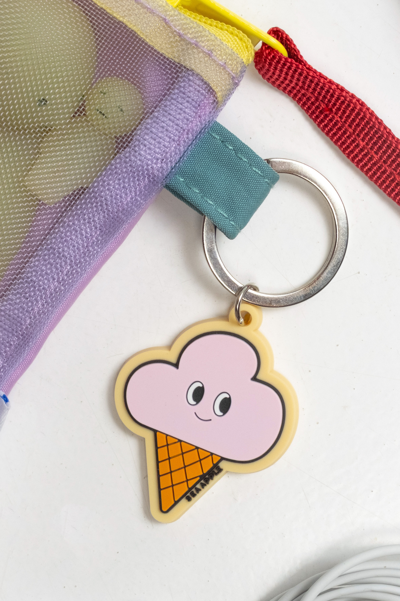 Ice Cream Keychain