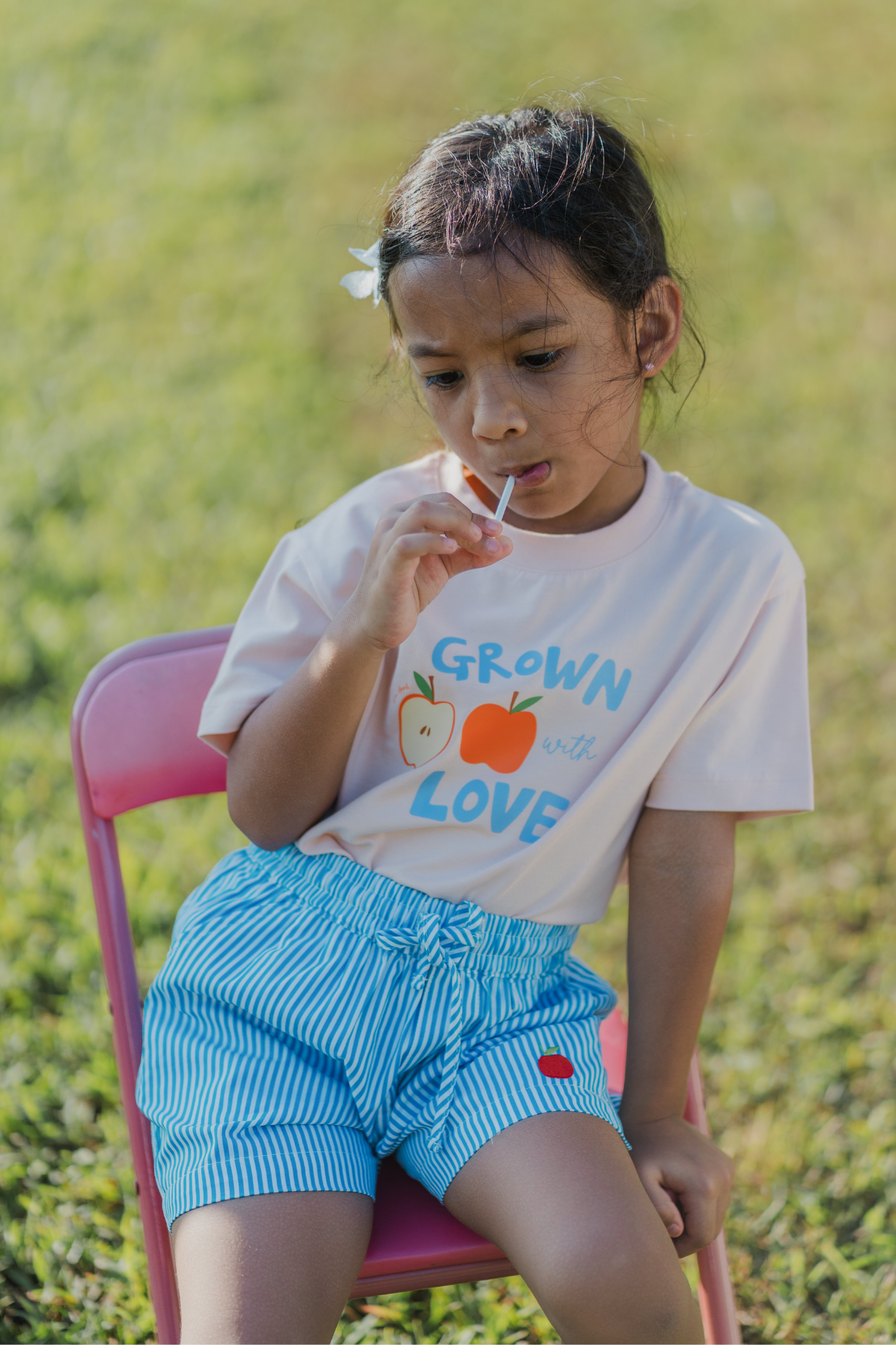 Grown With Love Blush Oversized Tee