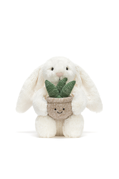 Jellycat Bunny with Plant