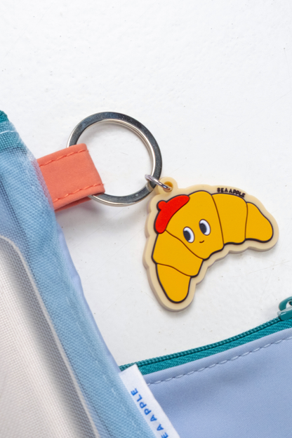 Croissant Keychain