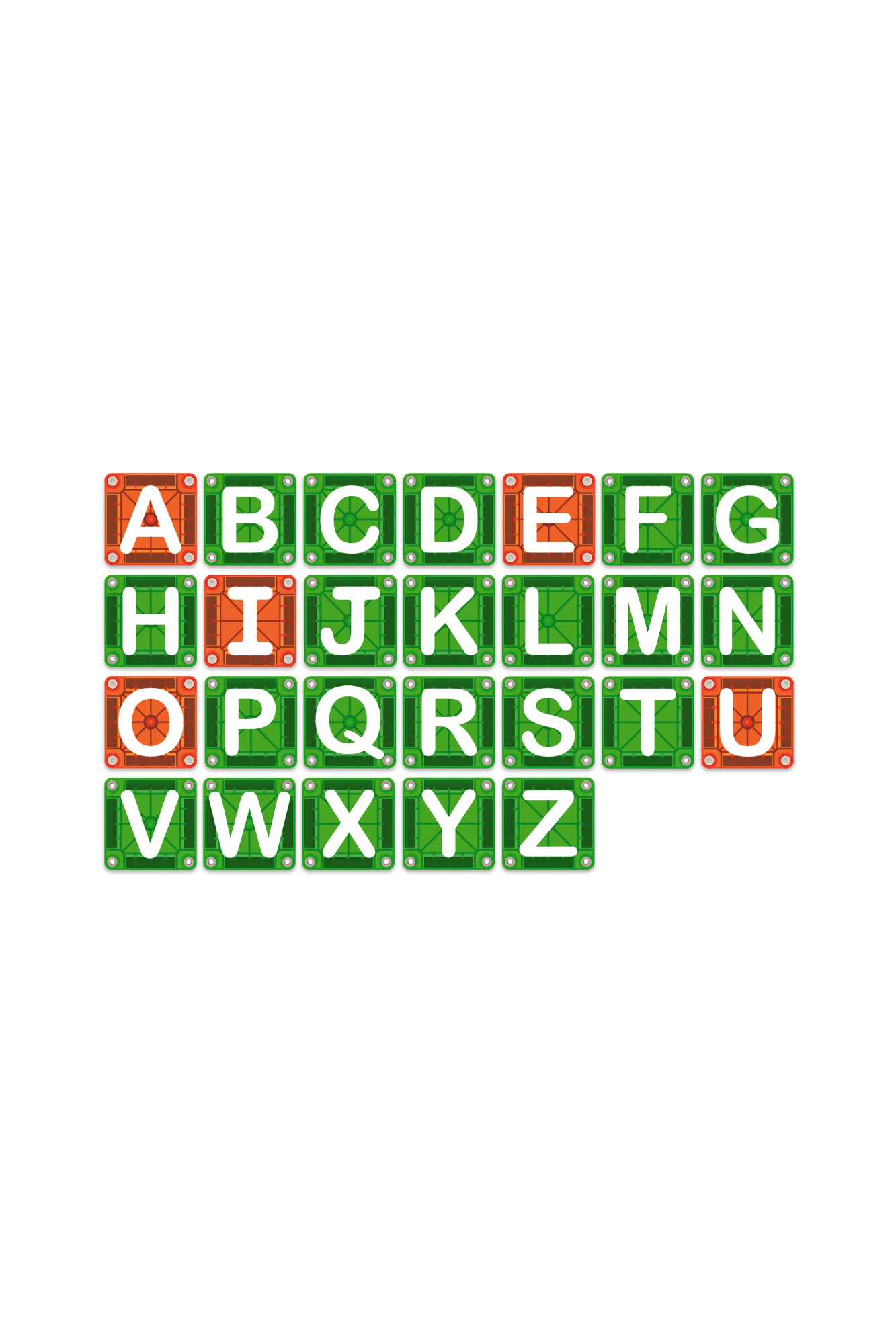 MAGNA-TILES Learn Letters - 56 pieces set