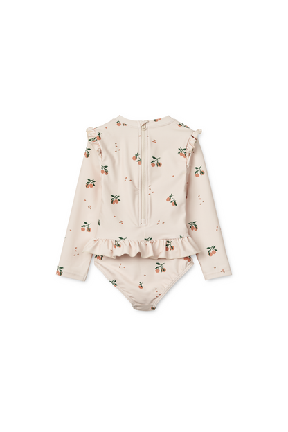 Liewood Peach/Seashell Sille Printed Swimsuit