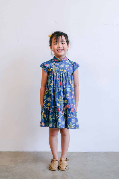 Moonlit Garden Daphne Cheongsam