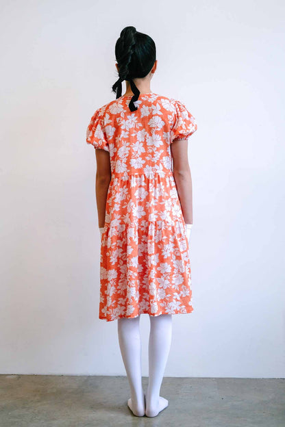 Persimmon Spring Anna Wrap Dress