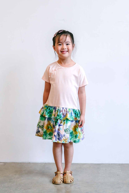 Eden Blooms Splice Riley Cheongsam