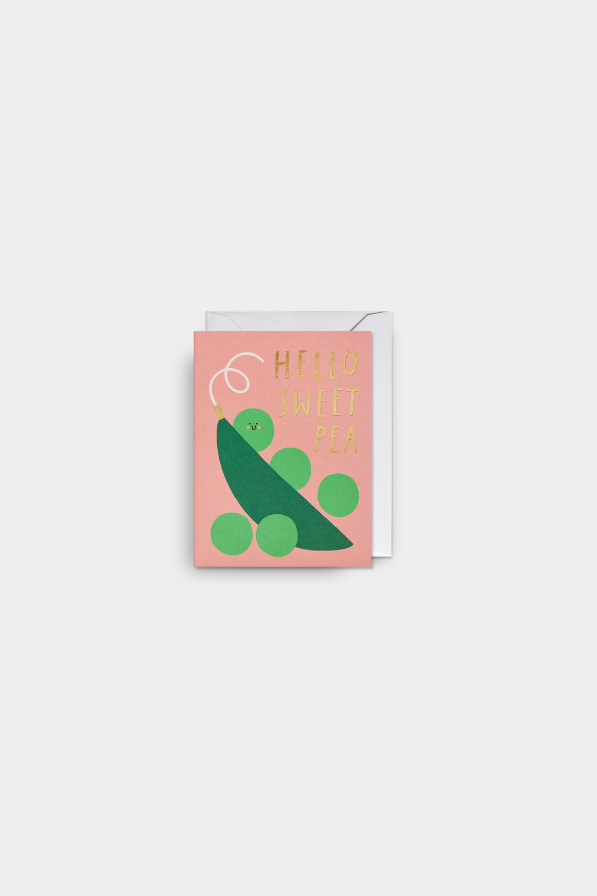 Hello Sweet Pea Mini Card