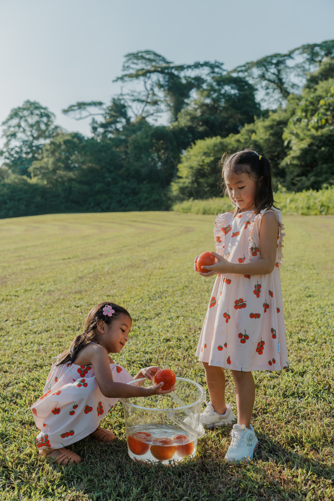 Tomato Midi Dress