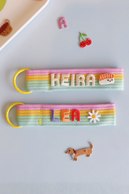 Personalisable Rainbow Name Tag