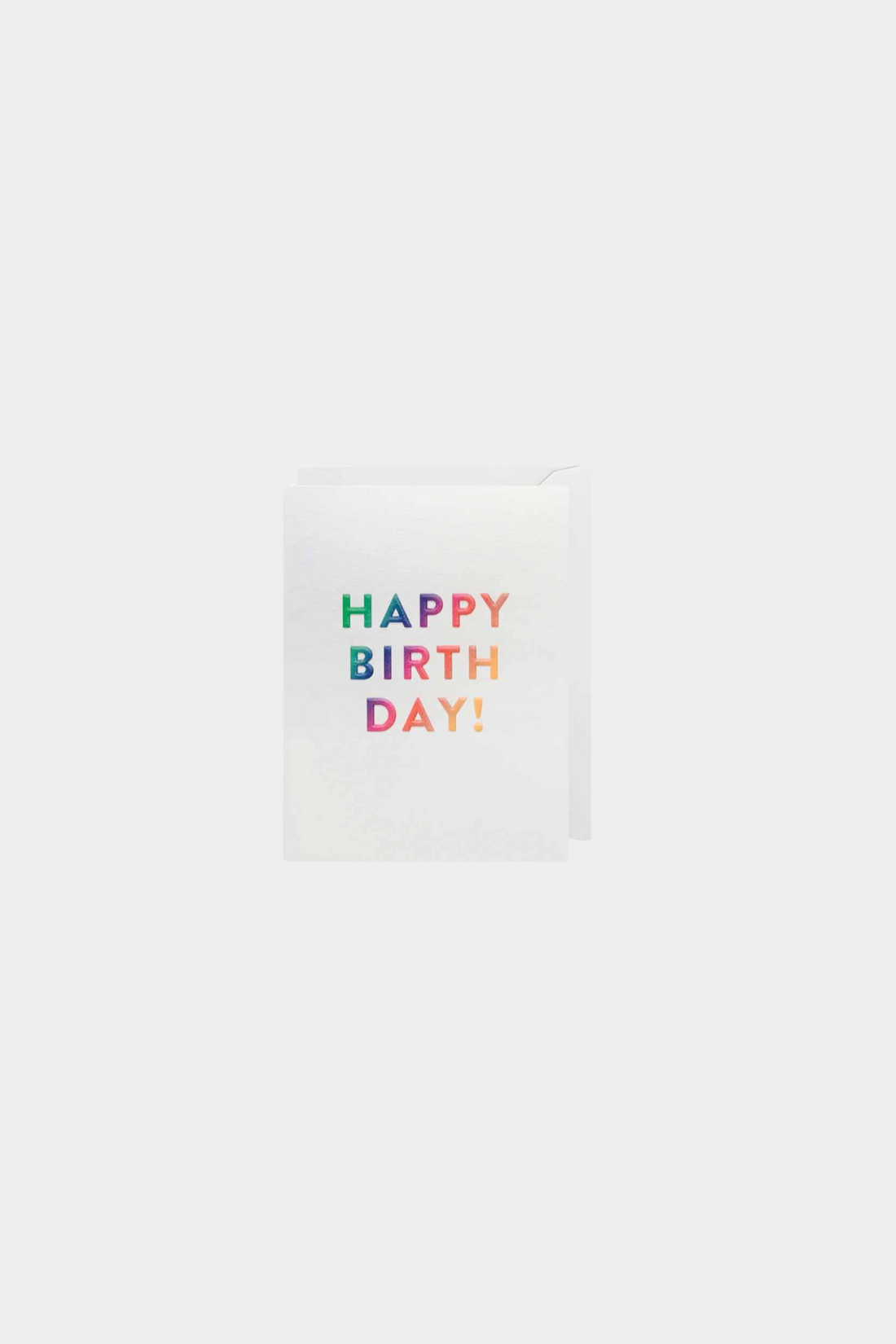 Happy Birthday! Rainbow Mini Card