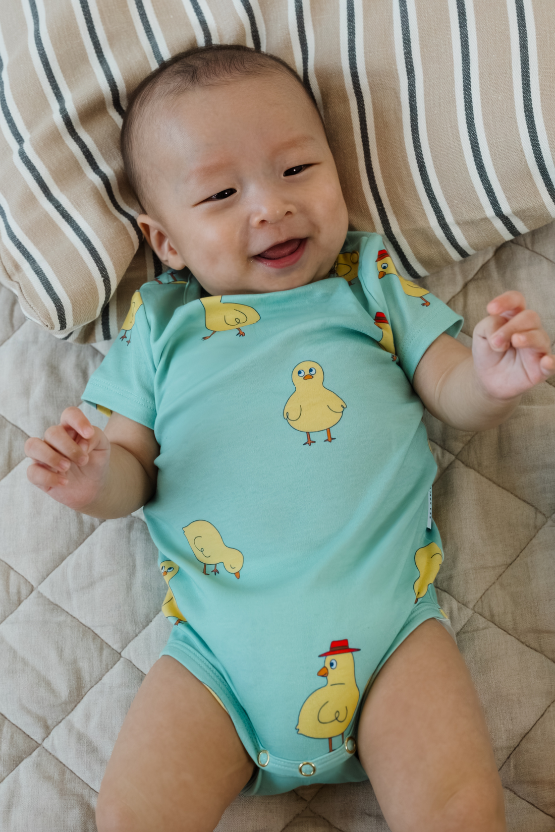 Chicks Mint Onesie