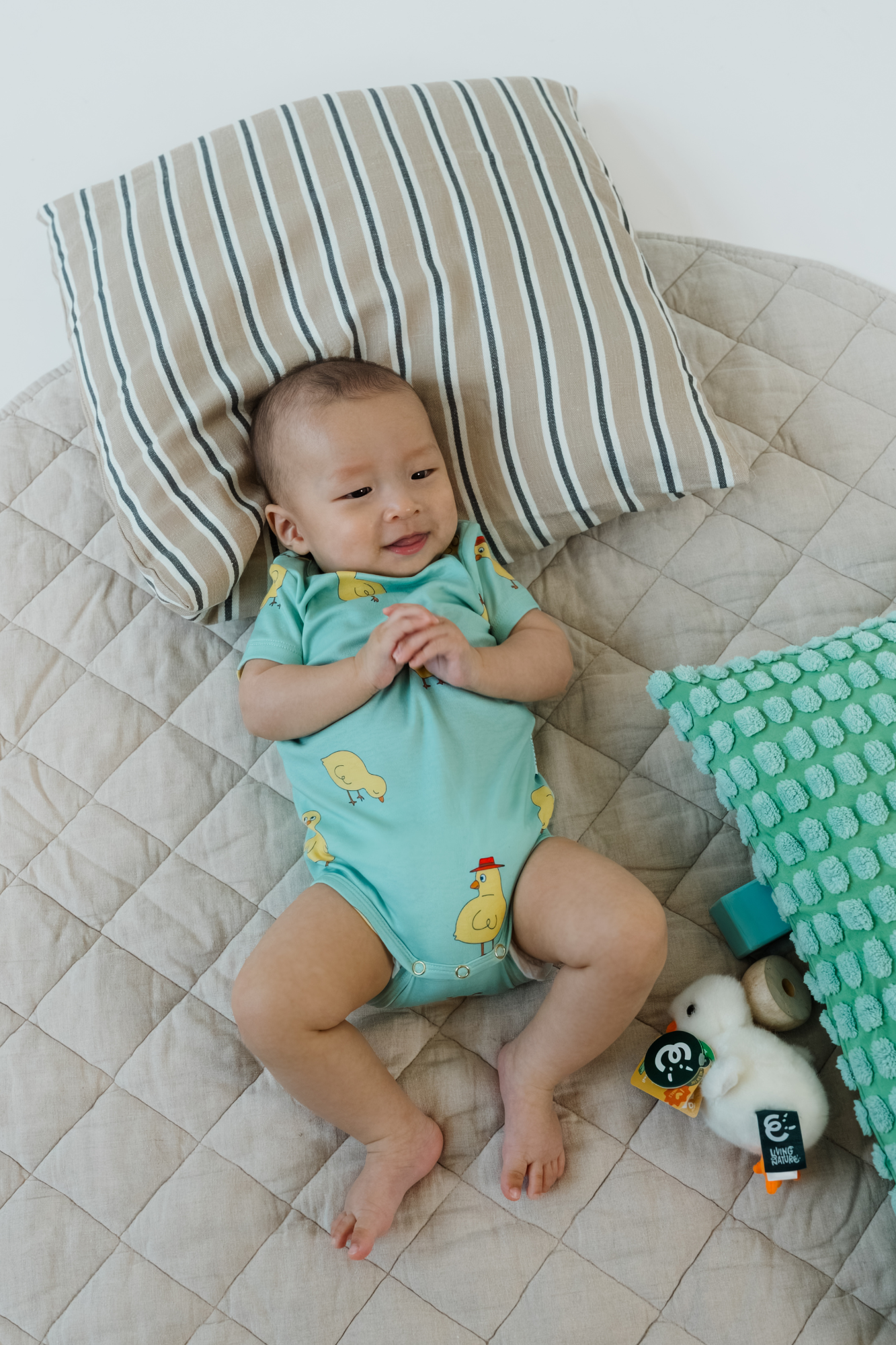 Chicks Mint Onesie