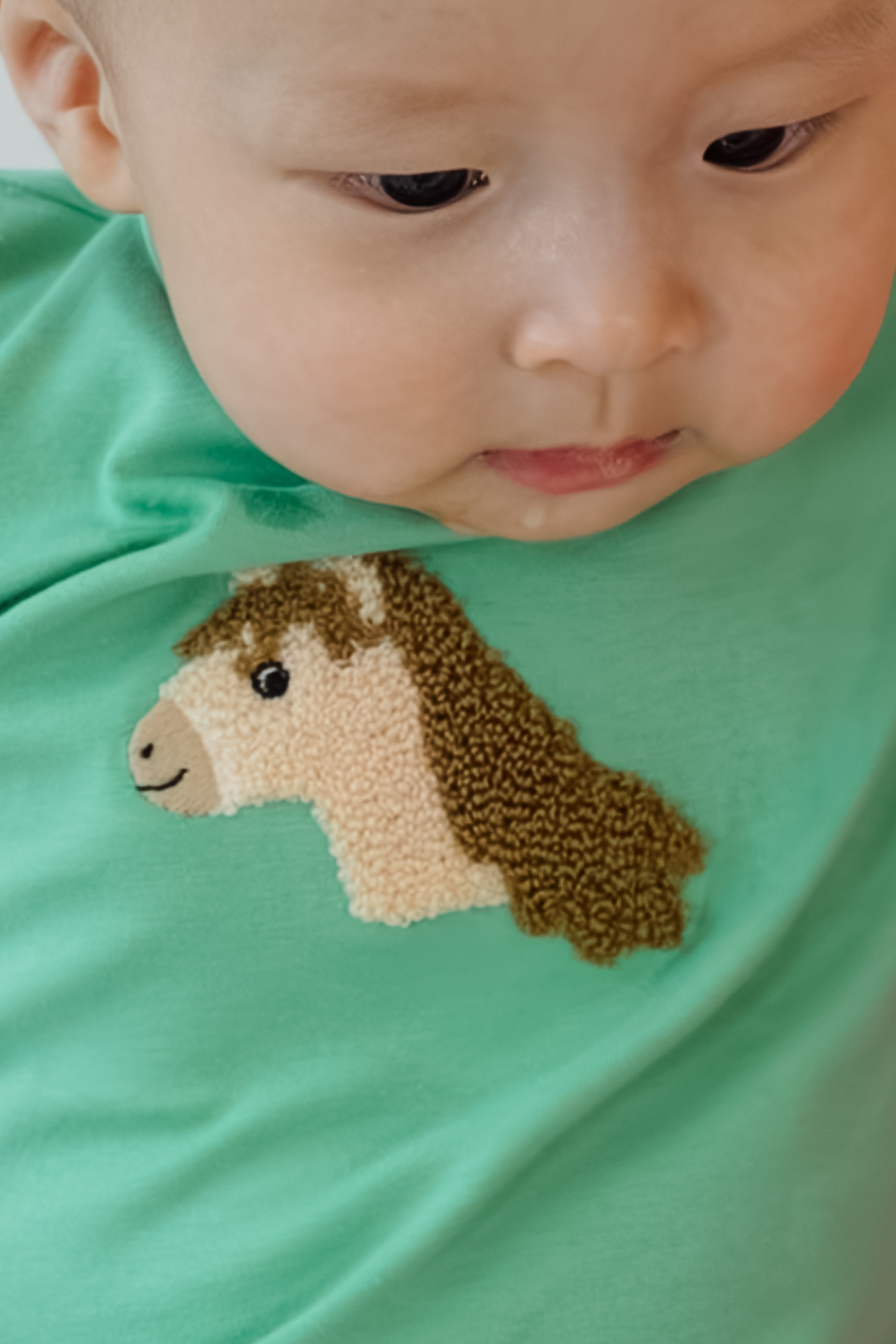Fuzzy Horse Onesie