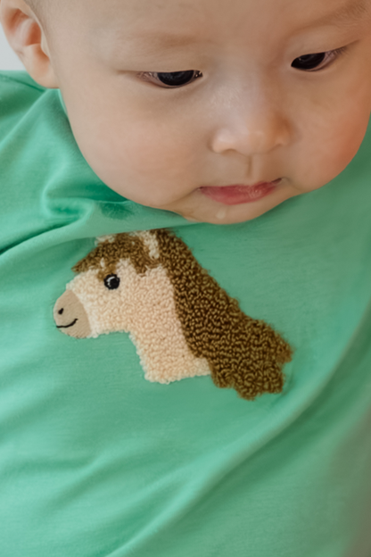 Fuzzy Horse Onesie