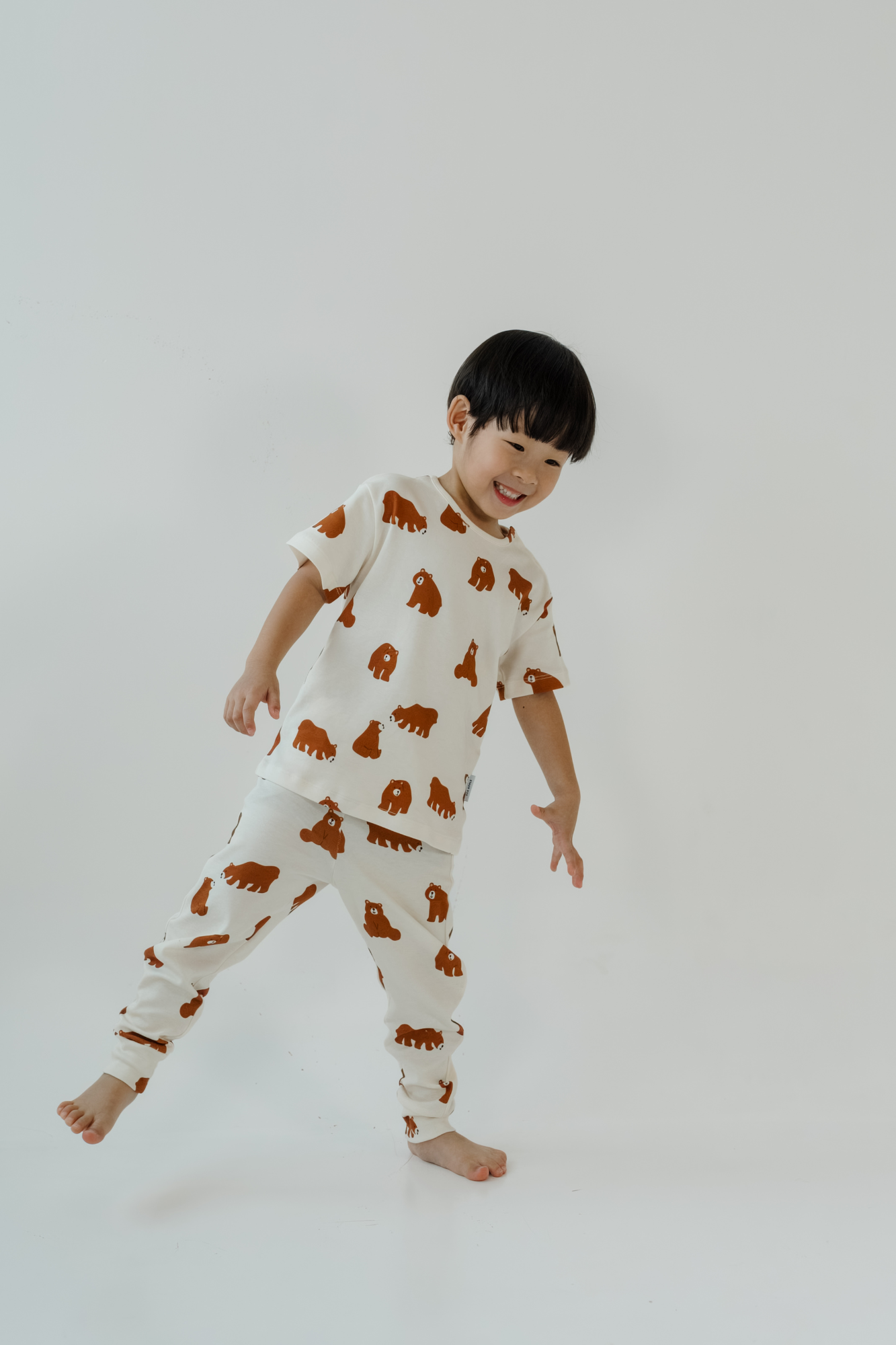 Brown Bear Pyjamas Top &amp; Pants Set