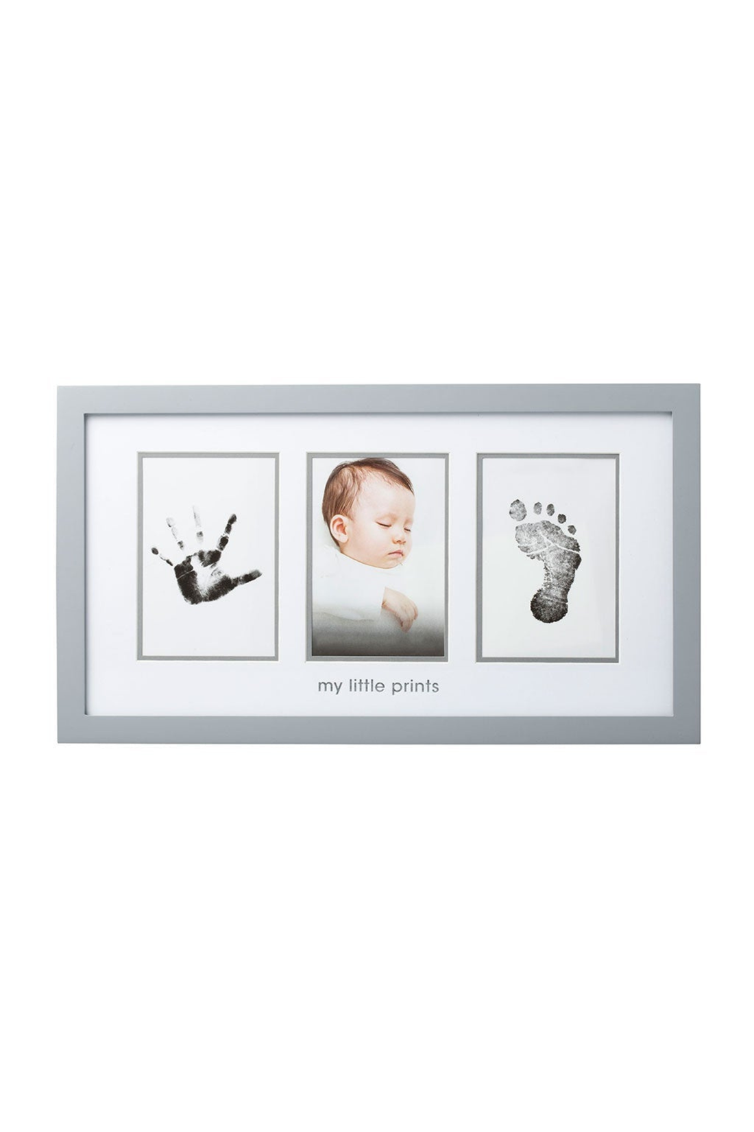 Pearhead Babyprints Photo Frame - Grey