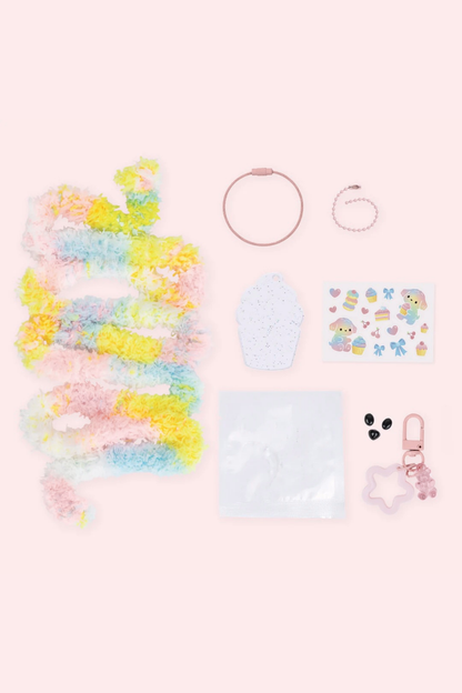 TIGER TRIBE BAG CHARM KIT - FLUFFY DOG