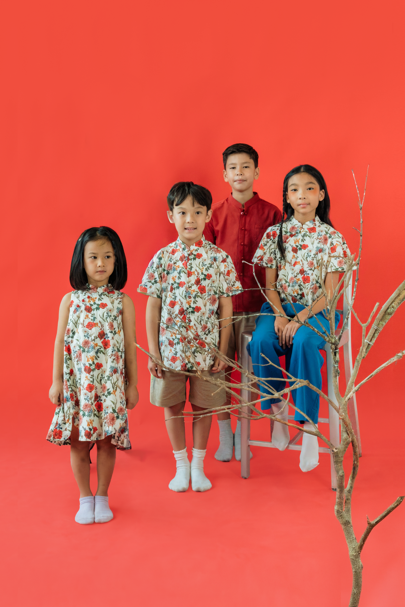 Poppy Garden Alex Cheongsam