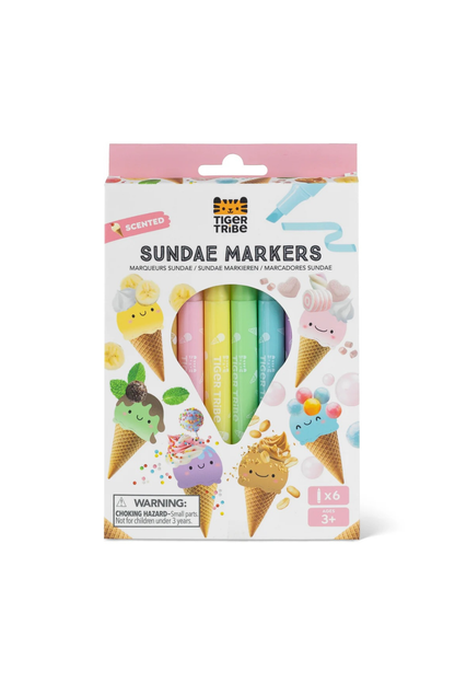TIGER TRIBE SCENTED SUNDAE MARKERS