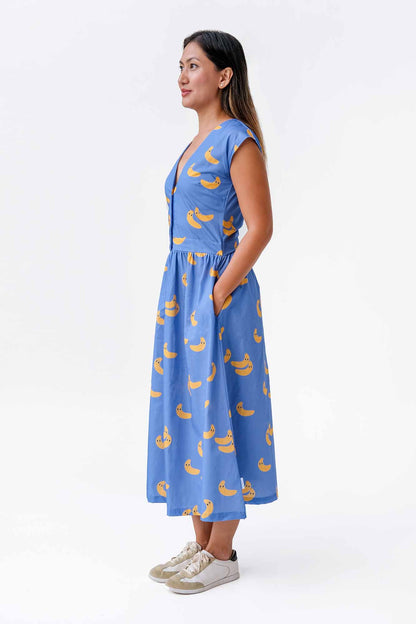 Bananas Ladies Midi Dress