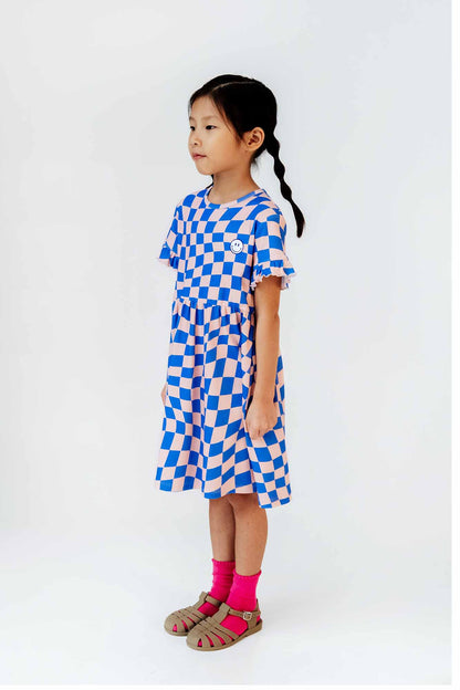 Back To The Future Ruffled Sleeve Dress