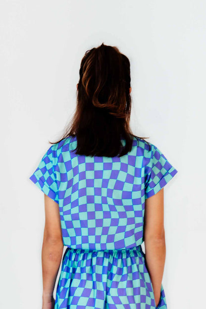 Back To The Future Ladies Drawstring Shirt