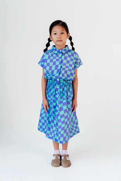 Back To The Future Paperbag Midi Skirt