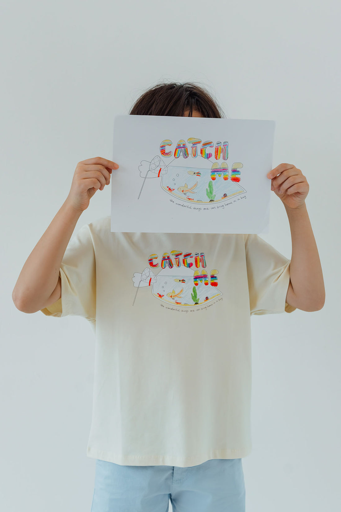 Colour Me! Catch Me Cloud Oversized Tee