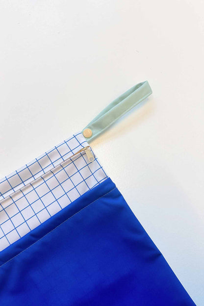 Personalisable Cobalt Wet Bag