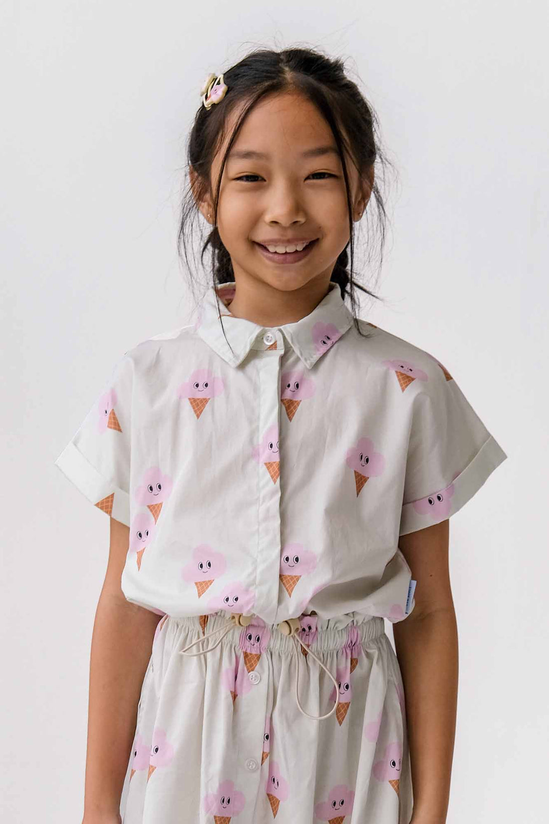 Illy Ice Cream Drawstring Shirt
