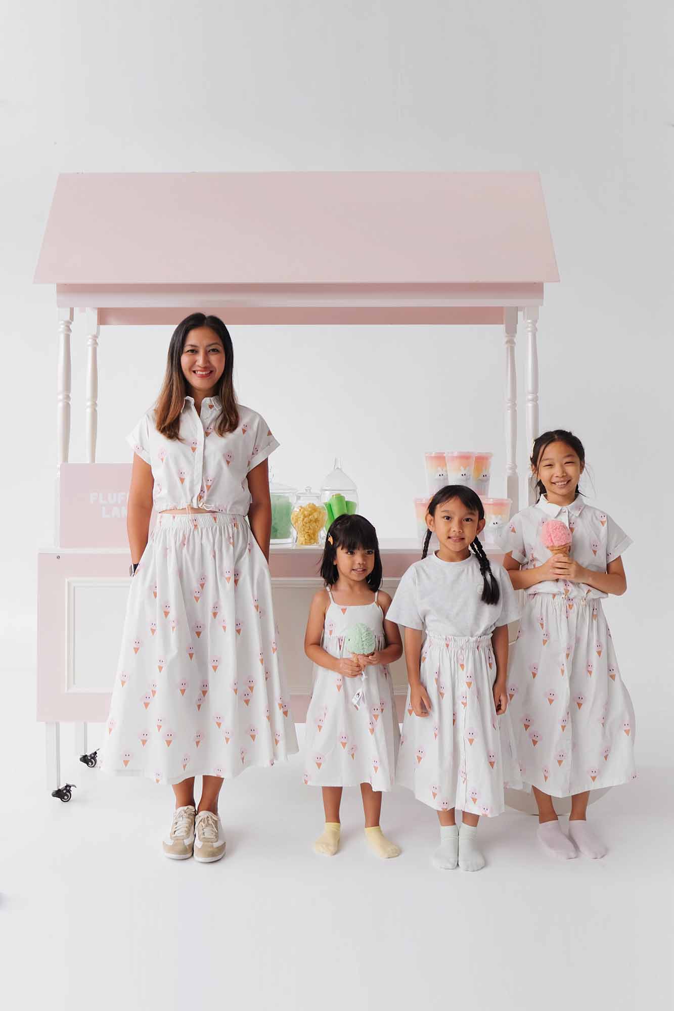 Illy Ice Cream Ladies Drawstring Shirt