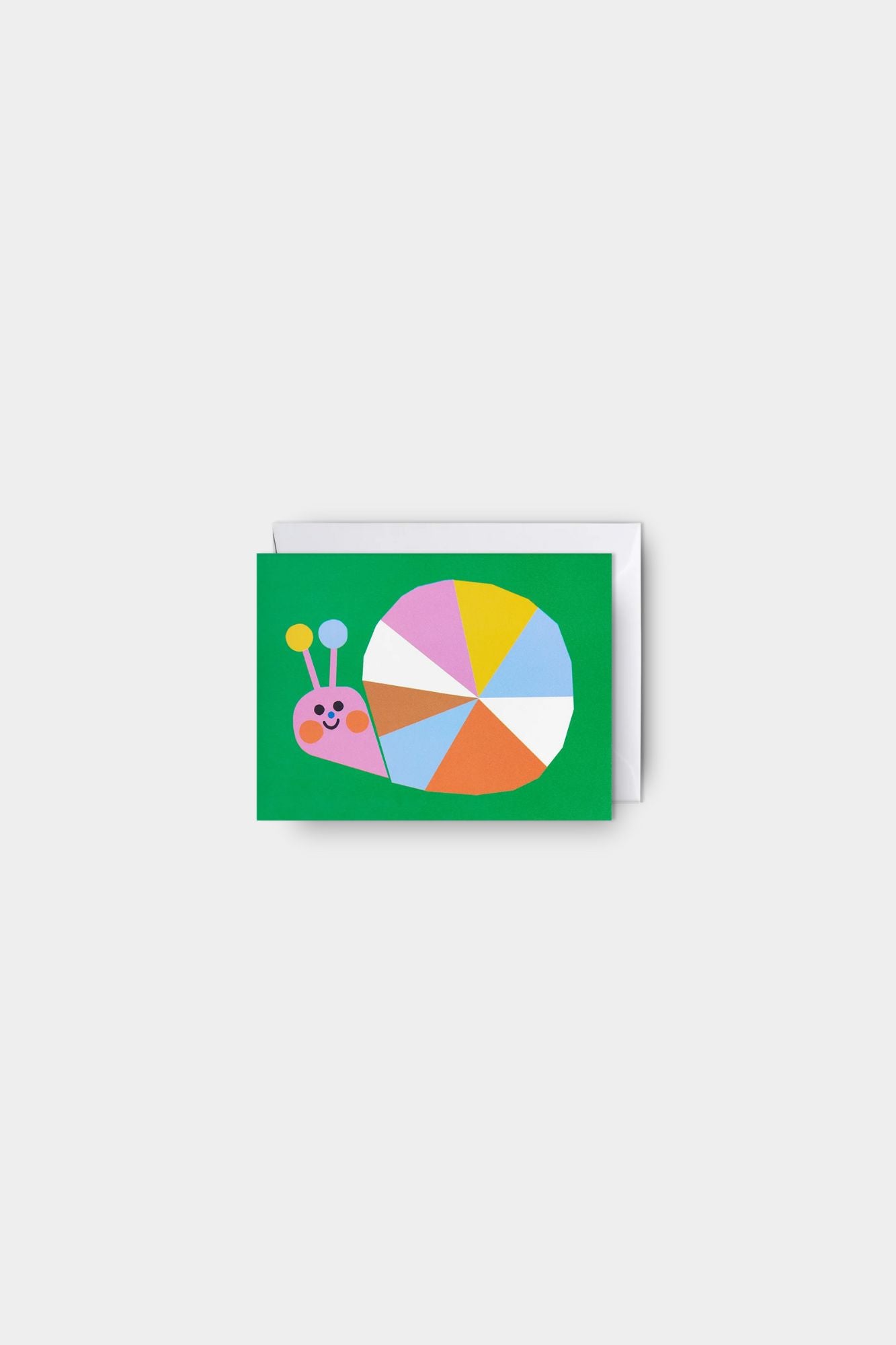 Colourful Snail Mini Card